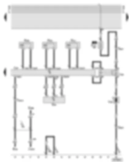 Wiring Diagram  AUDI A6 2000 - Self-levelling suspension control unit - self-levelling suspension compressor relay - self-levelling suspension sender
