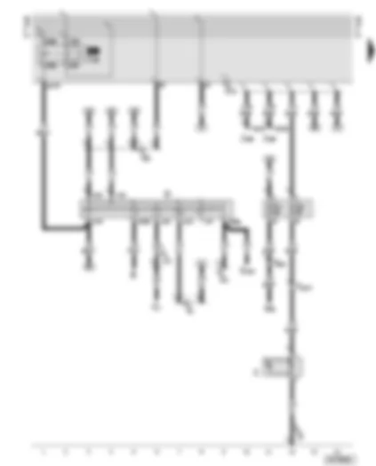 Wiring Diagram  AUDI A6 2002 - X contact relief relay - ignition/starter switch - number plate light