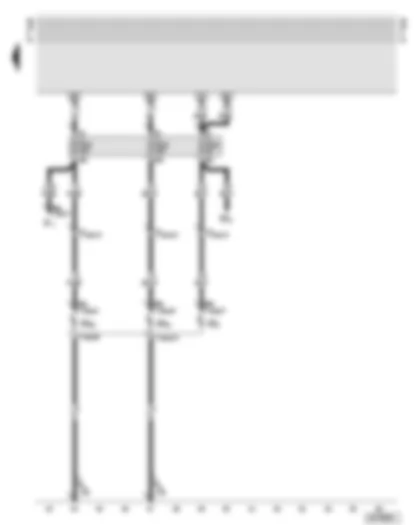 Wiring Diagram  AUDI A6 2003 - Headlight - right