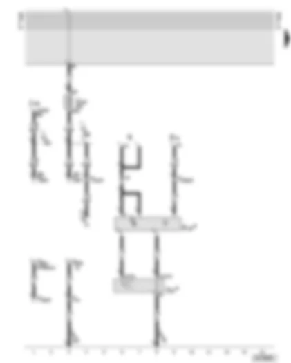 Wiring Diagram  AUDI A6 2001 - Provision for radio - voltage supply - aerial
