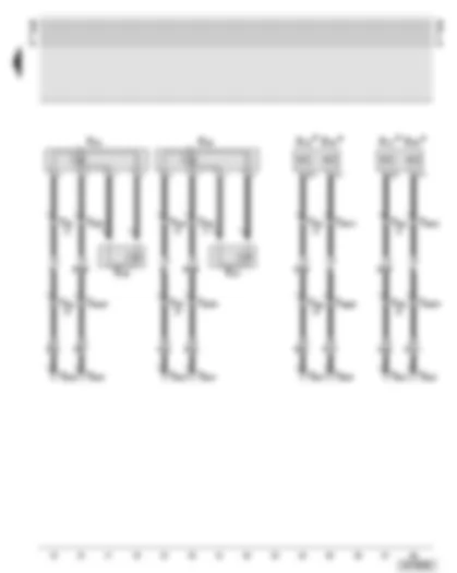 Wiring Diagram  AUDI A6 2002 - Provision for radio - loudspeakers