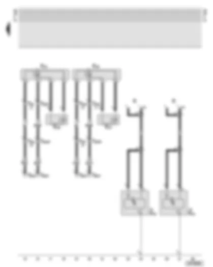 Wiring Diagram  AUDI A6 2003 - Provision for radio - loudspeakers