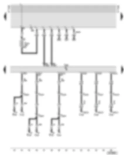 Wiring Diagram  AUDI A6 2000 - Navigation operating electronics control unit