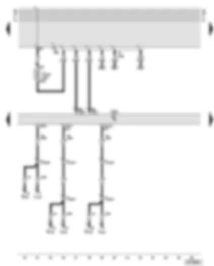 Wiring Diagram  AUDI A6 2000 - Navigation operating electronics control unit