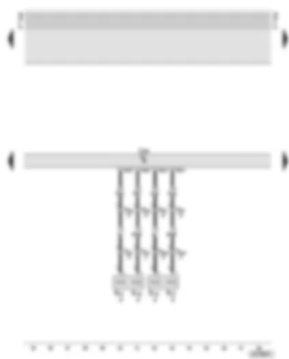 Wiring Diagram  AUDI A6 2002 - Navigation operating electronics control unit - bass loudspeakers - mid-range/treble loudspeakers
