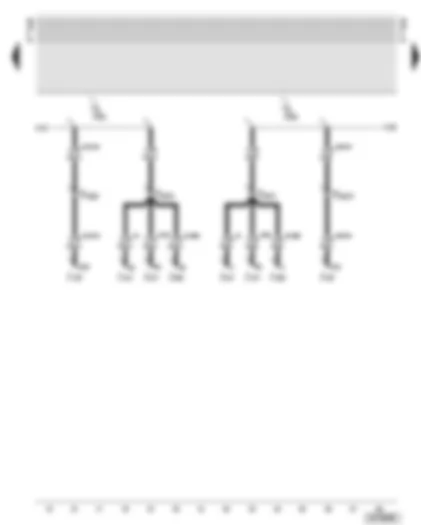 Wiring Diagram  AUDI A6 2001 - CAN bus wires - high bus connection - low bus connection