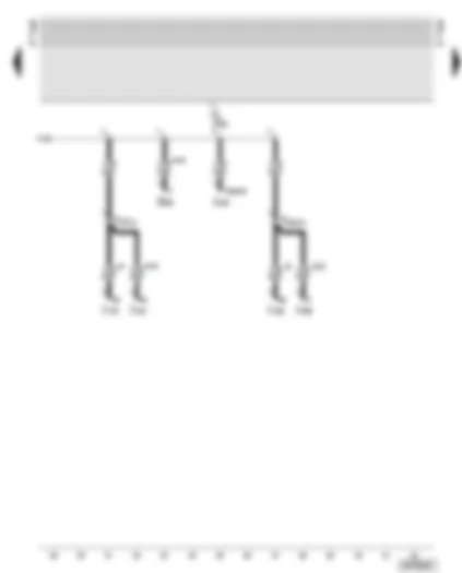 Wiring Diagram  AUDI A6 2001 - CAN bus wires - low bus connection