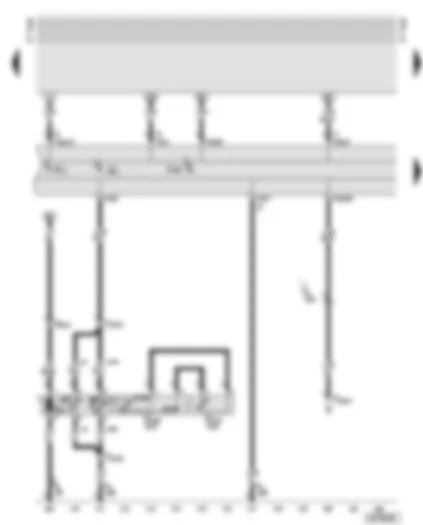 Wiring Diagram  AUDI A6 2000 - Combi-processor - fuel pump