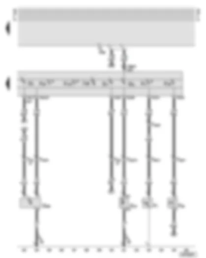 Wiring Diagram  AUDI A6 2002 - Dash panel insert - oil level thermo sender - oil pressure warning lamp
