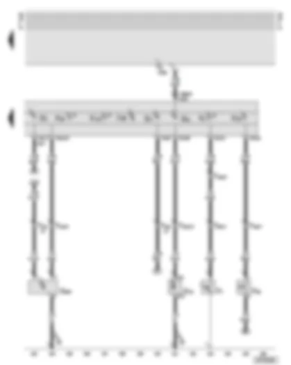 Wiring Diagram  AUDI A6 2003 - Dash panel insert - oil level thermo sender - oil pressure warning lamp