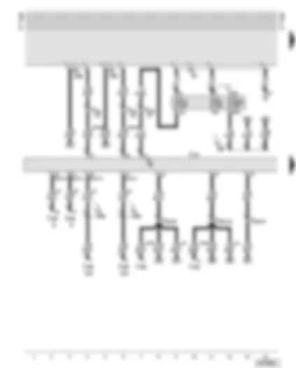 Wiring Diagram  AUDI A6 2001 - Automatic gearbox control unit - fuses