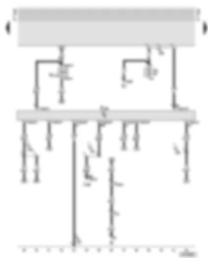 Wiring Diagram  AUDI A6 2004 - Tiptronic switch - selector lever lock solenoid