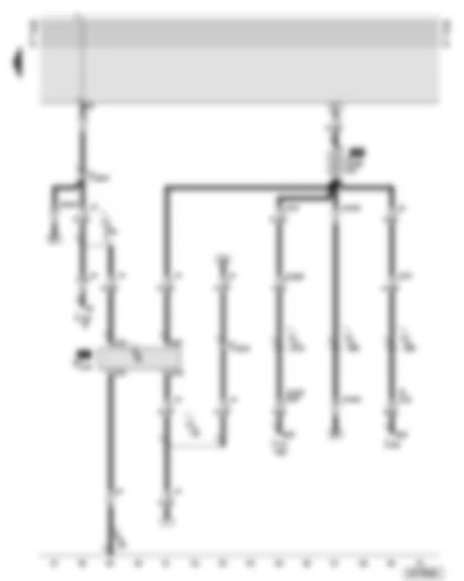 Wiring Diagram  AUDI A6 2003 - Ignition cut-off delay relay