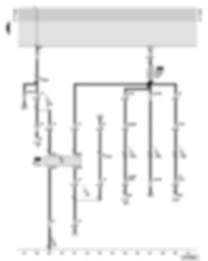 Wiring Diagram  AUDI A6 2004 - Ignition cut-off delay relay