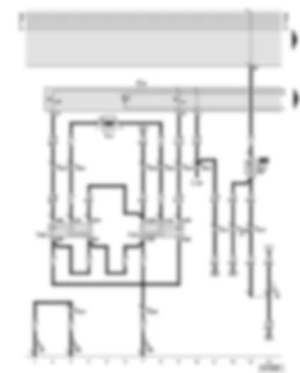 Wiring Diagram  AUDI A6 2000 - Electric windows - front left and front right