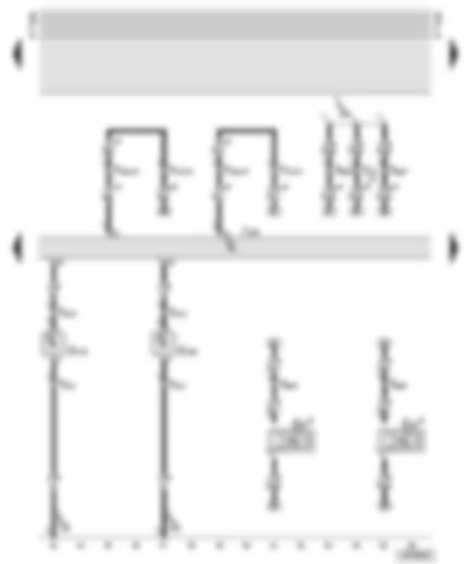 Wiring Diagram  AUDI A6 2002 - Side airbag crash sensor - driver