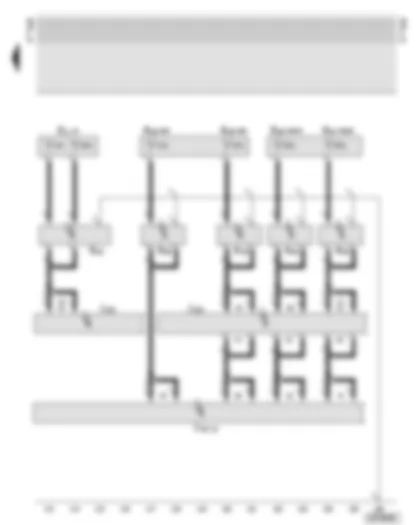 Wiring Diagram  AUDI A6 2002 - Aerial selection control unit - navigation/TV tuner