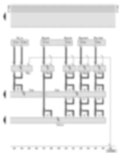 Wiring Diagram  AUDI A6 2002 - Aerials for Avant models