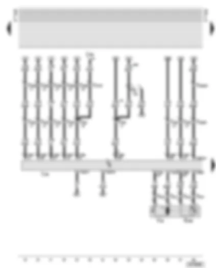 Wiring Diagram  AUDI A6 2001 - Seat adjustment with memory control unit - front height adjustment motor - driver