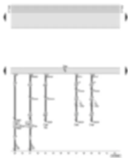 Wiring Diagram  AUDI A6 2002 - Low range gearing control unit - low range gearing switch - clutch pedal switch