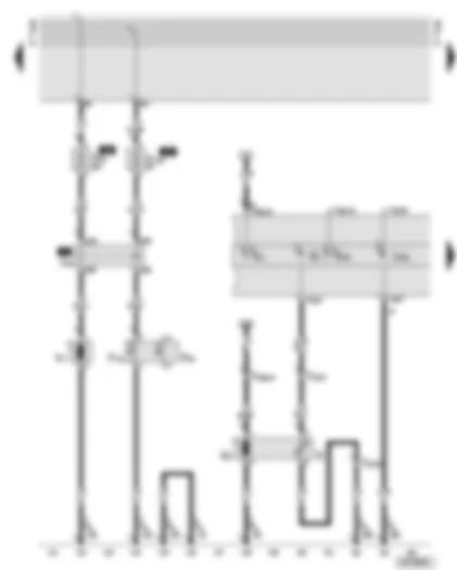 Wiring Diagram  AUDI A6 2001 - Engine cooling - dash panel insert - fuel pump