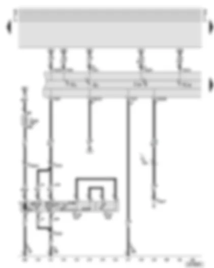 Wiring Diagram  AUDI A6 2001 - Dash panel insert - fuel pump
