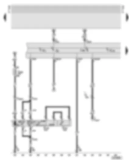 Wiring Diagram  AUDI A6 2003 - Dash panel insert - fuel pump