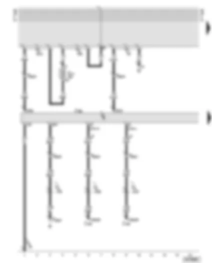 Wiring Diagram  AUDI A6 2001 - Tyre pressure monitor control unit