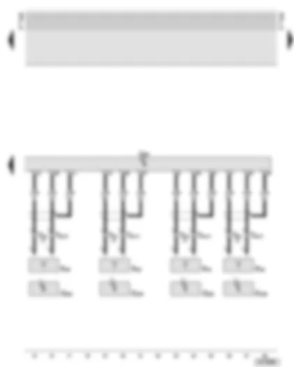 Wiring Diagram  AUDI A6 2002 - Tyre pressure sensors - tyre pressure monitoring aerials