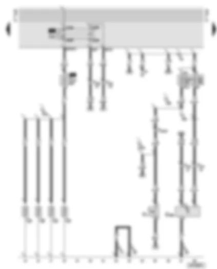 Wiring Diagram  AUDI A6 2001 - Glow plugs - relay for glow plugs
