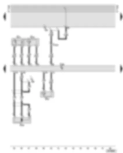 Wiring Diagram  AUDI A6 2003 - Diesel direct injection system control unit - engine speed sender - intake manifold pressure sender - fuel temperature sender