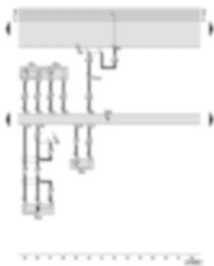 Wiring Diagram  AUDI A6 2005 - Diesel direct injection system control unit - engine speed sender - intake manifold pressure sender - fuel temperature sender