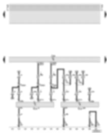 Wiring Diagram  AUDI A6 2002 - Navigation operating electronics control unit - magnetic field sender (compass)
