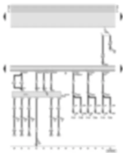 Wiring Diagram  AUDI A6 2002 - Radio - amplifier with bass loudspeaker