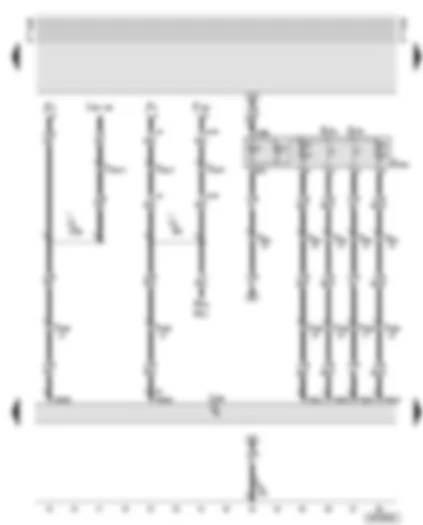 Wiring Diagram  AUDI A6 2001 - Telephone/telematics control unit - telematics operating unit - breakdown help button - emergency call button