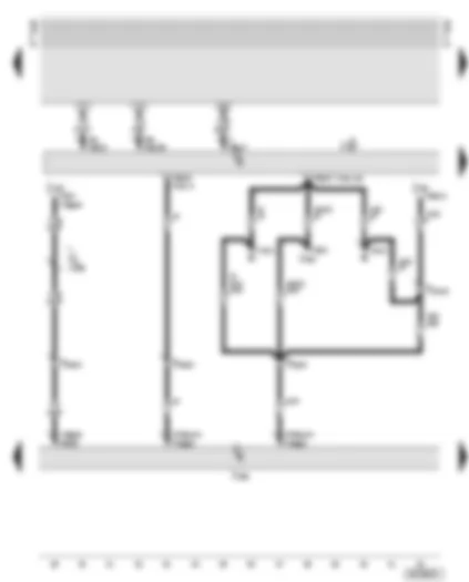 Wiring Diagram  AUDI A6 2001 - Telephone/telematics control unit - control unit for voice control