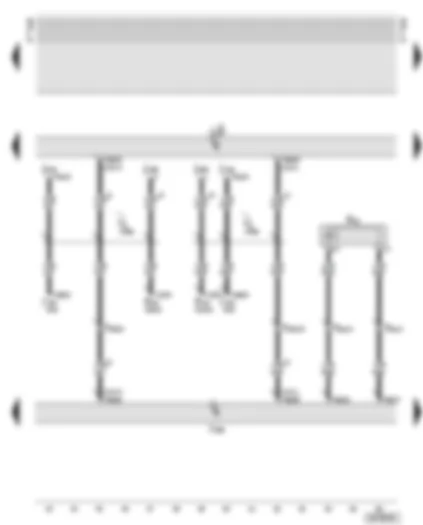 Wiring Diagram  AUDI A6 2001 - Telephone/telematics control unit - CAN bus wires - additional loudspeaker for telematics - language input control unit