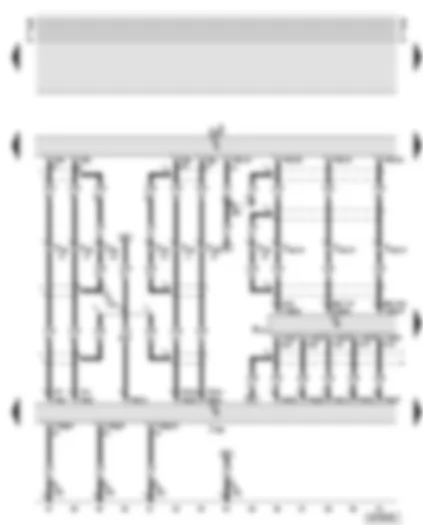 Wiring Diagram  AUDI A6 2002 - Telephone/telematics control unit - control unit for voice control - fax unit