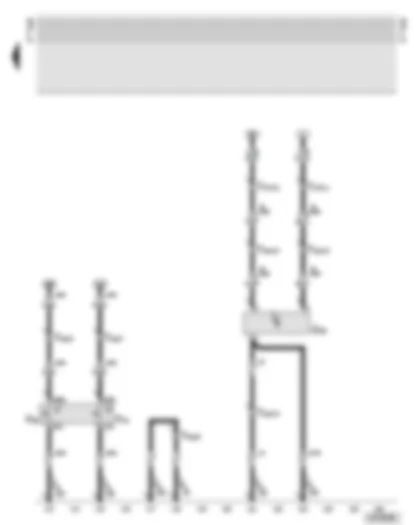 Wiring Diagram  AUDI A6 2002 - Radiator fan thermo-switches - high pressure sender