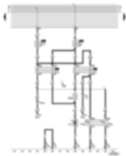 Wiring Diagram  AUDI A6 2002 - Radiator fan - radiator fan relay - radiator fan 2nd speed relay  - radiator fan thermo-switch