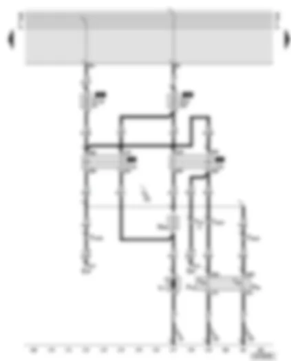 Wiring Diagram  AUDI A6 2003 - Radiator fan - radiator fan relay - radiator fan 2nd speed relay  - radiator fan thermo-switches