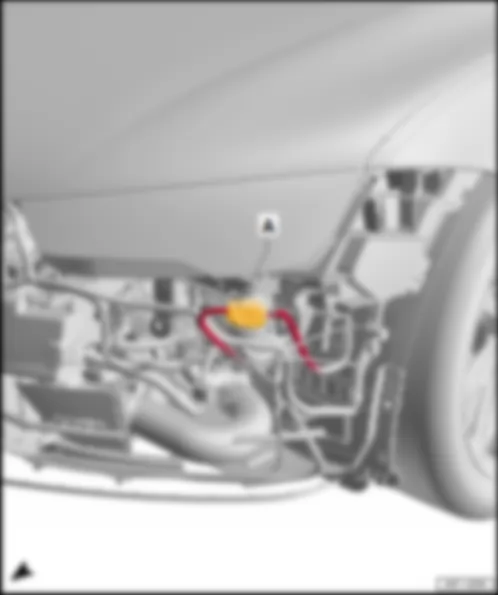 AUDI A6 2016 Front bumper coupling point