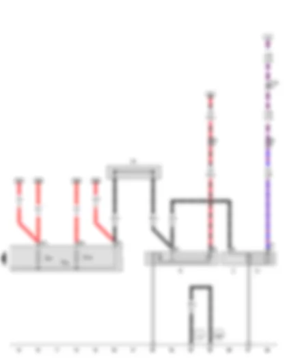 Wiring Diagram  AUDI A7 2014 - Starter - Alternator - Terminal 30 wiring junction