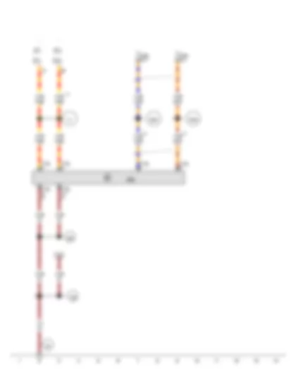 Wiring Diagram  AUDI A7 2013 - Control unit for Head-up Display