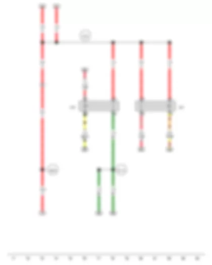 Wiring Diagram  AUDI A7 2015 - Main relay - Engine component current supply relay