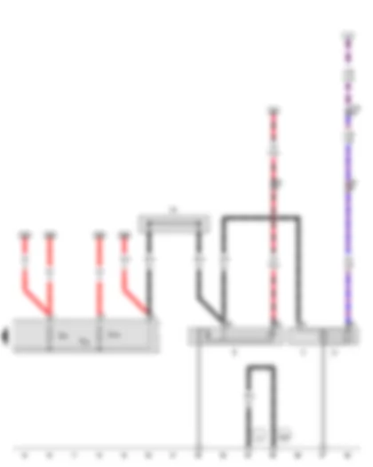 Wiring Diagram  AUDI A7 2016 - Starter - Alternator - Terminal 30 wiring junction