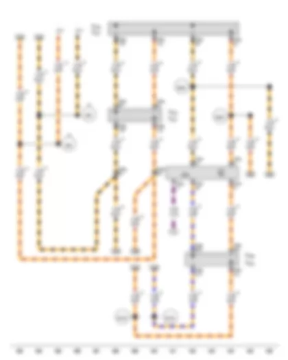 Wiring Diagram  AUDI A7 2015 - Data bus diagnostic interface - Wiring junction for powertrain CAN bus - high - Wiring junction for dash panel insert CAN bus - high