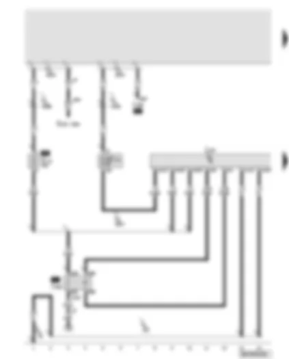 Wiring Diagram  AUDI A8 2010 - Adaptive suspension control unit - adaptive suspension compressor relay - levelling system fuse
