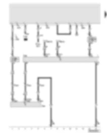Wiring Diagram  AUDI A8 2008 - Garage door operation control unit - onboard supply control unit 2