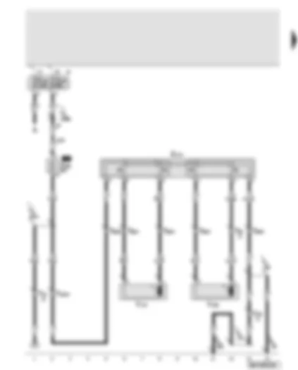Wiring Diagram  AUDI A8 2010 - Rear left seat lumbar support adjustment switch - rear left seat lumbar support longitudinal adjustment motor - rear left seat lumbar support height adjustment motor